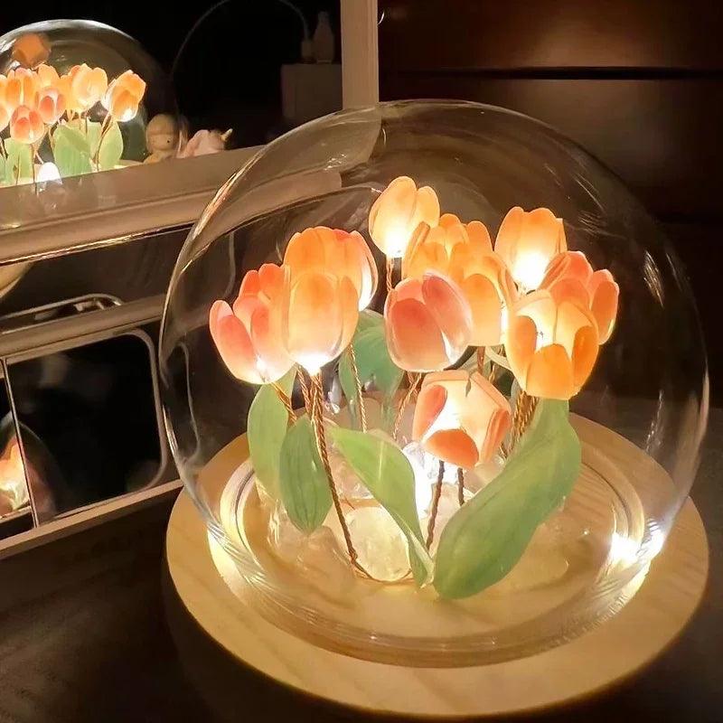Mini Luminária Tulipa - Tudo Criativo
