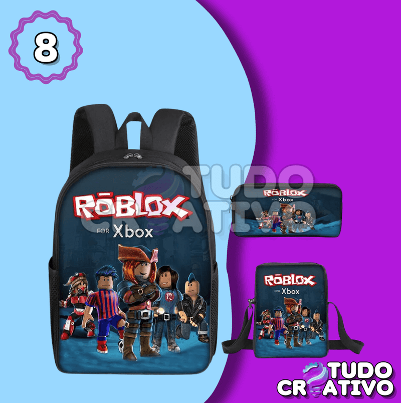 Kit Mochilas Roblox