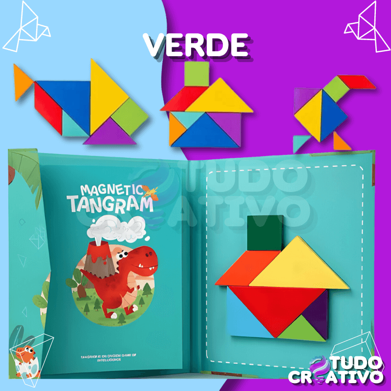 Tangram Educativo Magnético