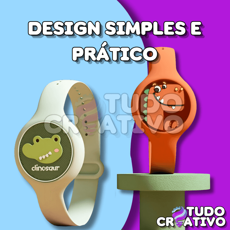 Compre 1 Leve 2: Pulseira Anti-Mosquito Kids