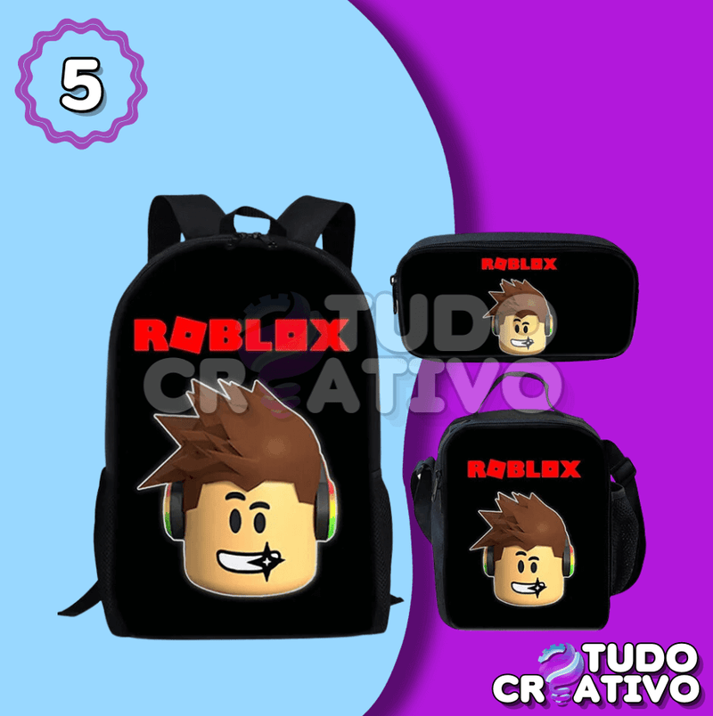 Kit Mochilas Roblox