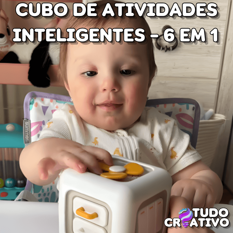 Cubo de Atividades Inteligentes - 6 Em 1