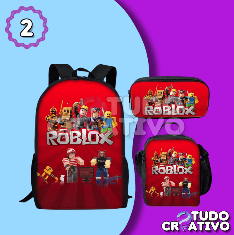 Kit Mochilas Roblox