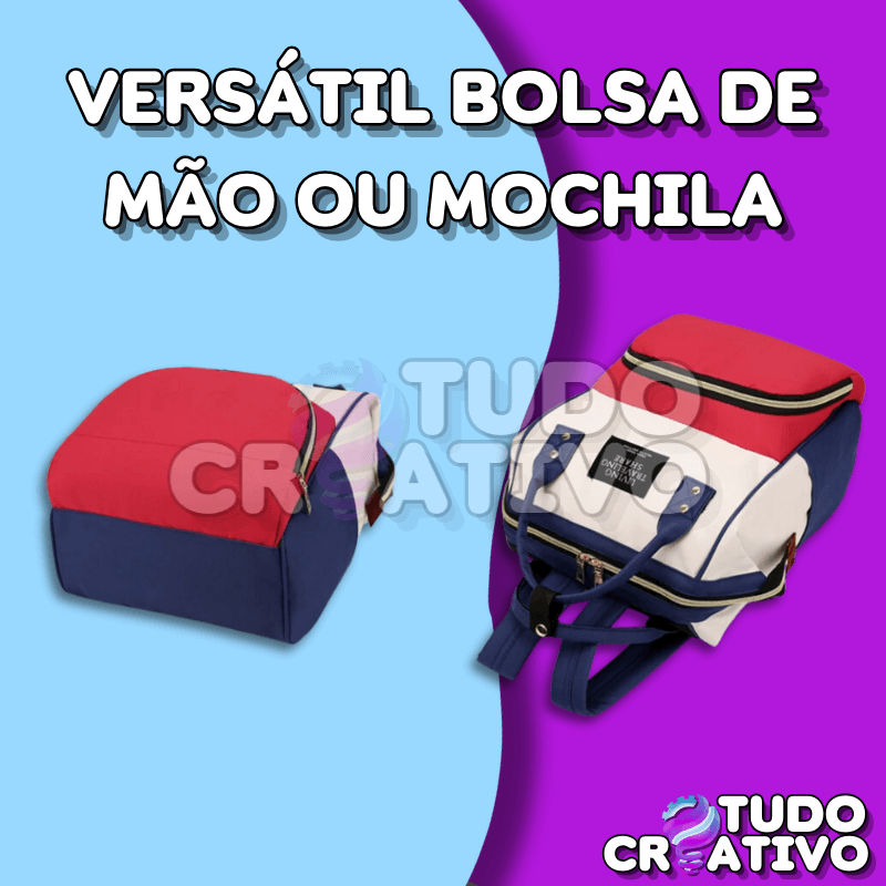 Mochila Mamãe Tudo Em Um