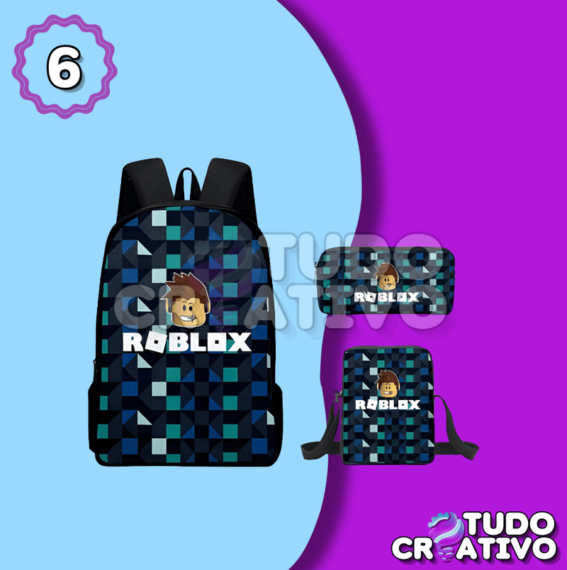 Kit Mochilas Roblox