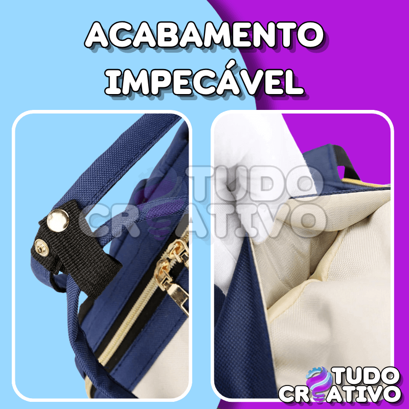 Mochila Mamãe Tudo Em Um