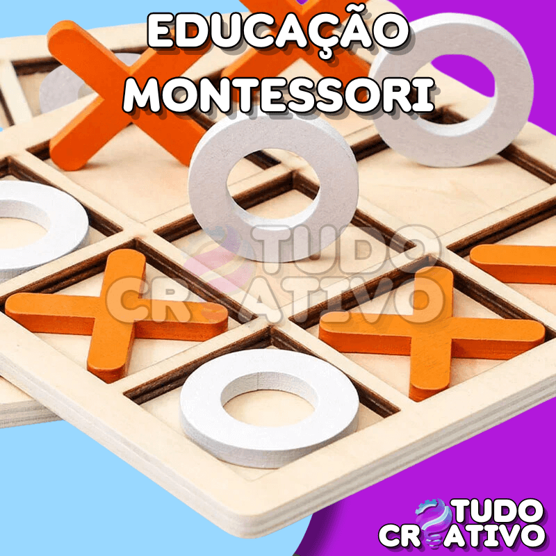 Jogo da Velha Montessori