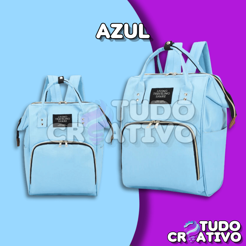 Mochila Mamãe Tudo Em Um