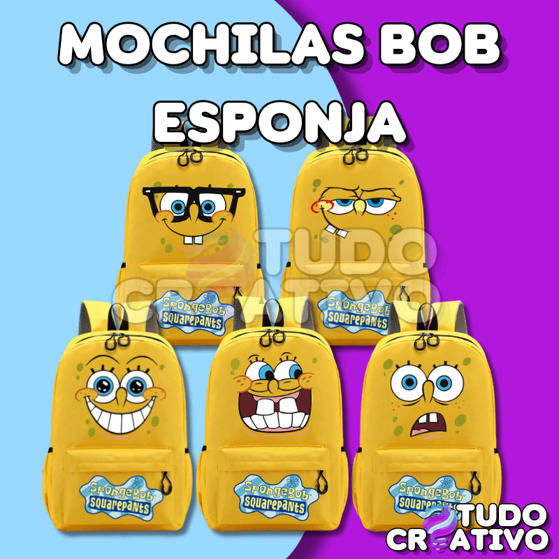 Mochilas Bob Esponja