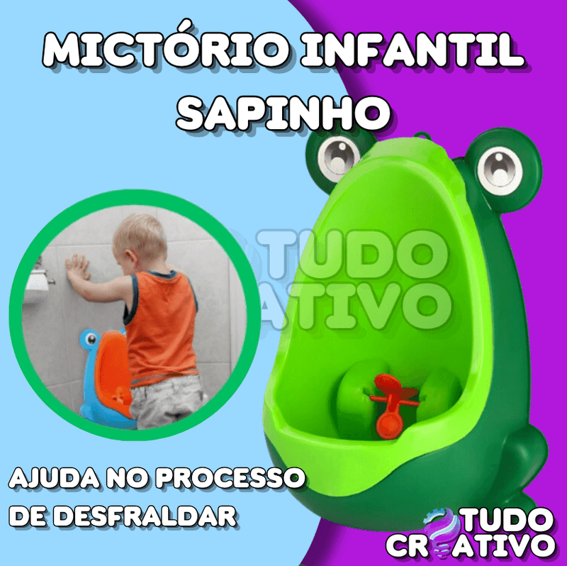 Mictório Infantil Sapinho