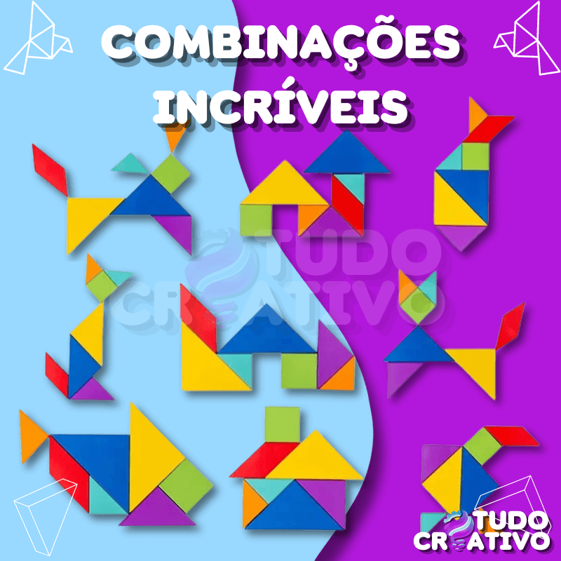 Tangram Educativo Magnético