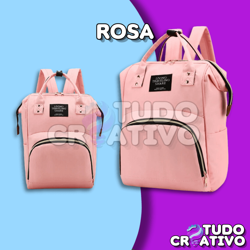 Mochila Mamãe Tudo Em Um