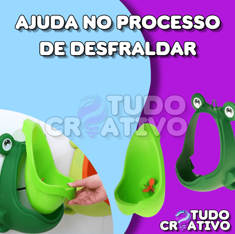 Mictório Infantil Sapinho