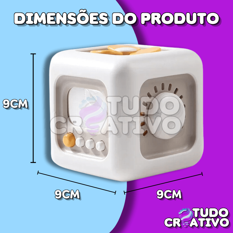 Cubo de Atividades Inteligentes - 6 Em 1