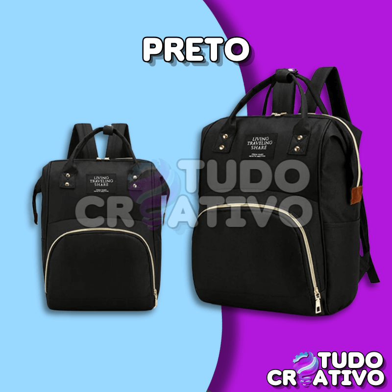 Mochila Mamãe Tudo Em Um