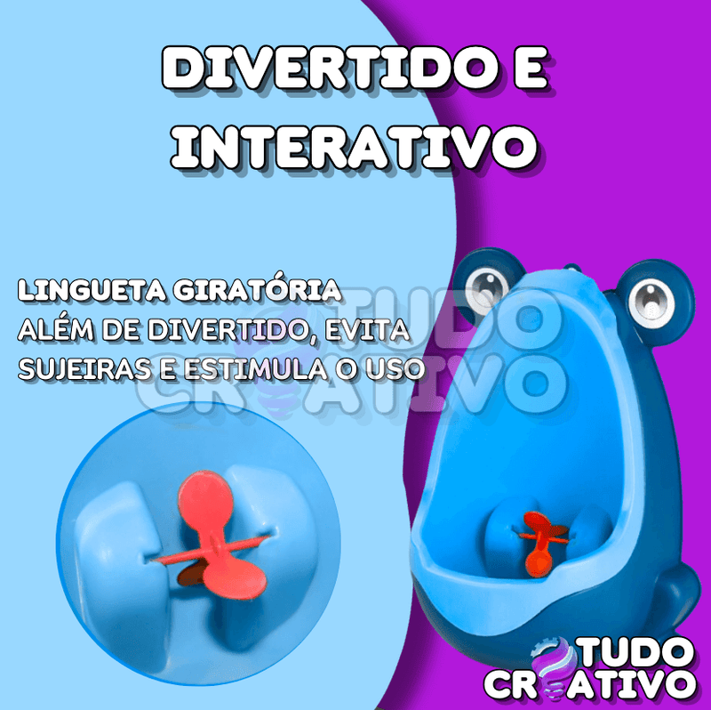 Mictório Infantil Sapinho