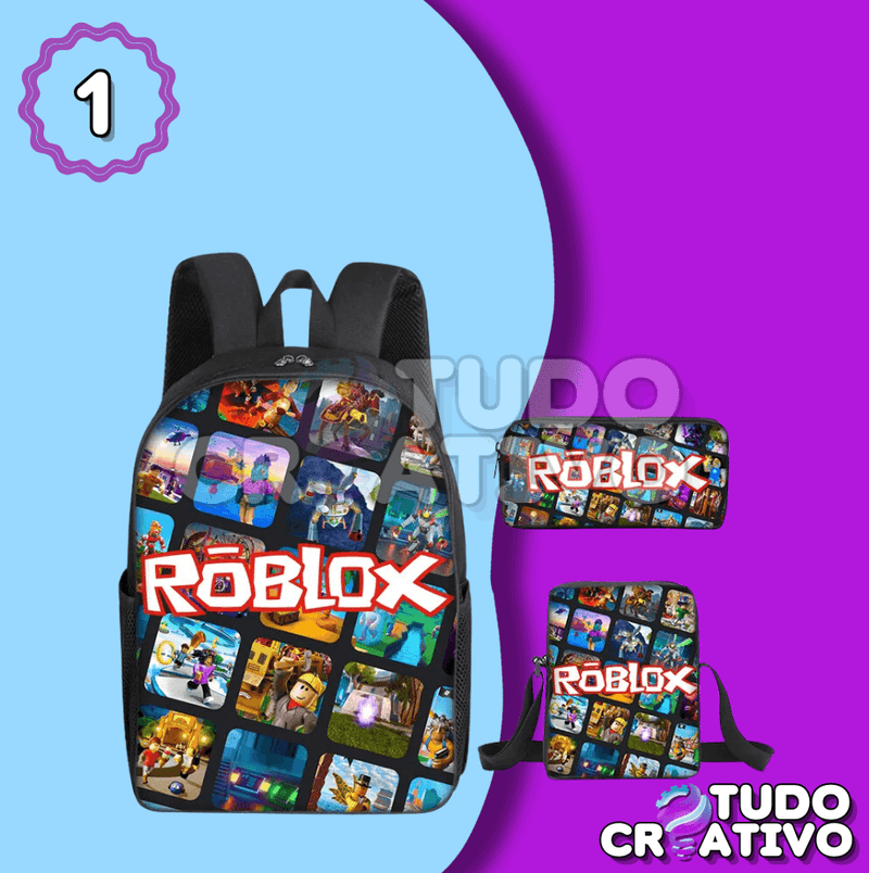 Kit Mochilas Roblox