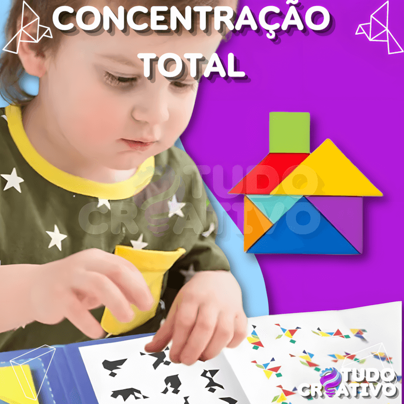 Tangram Educativo Magnético