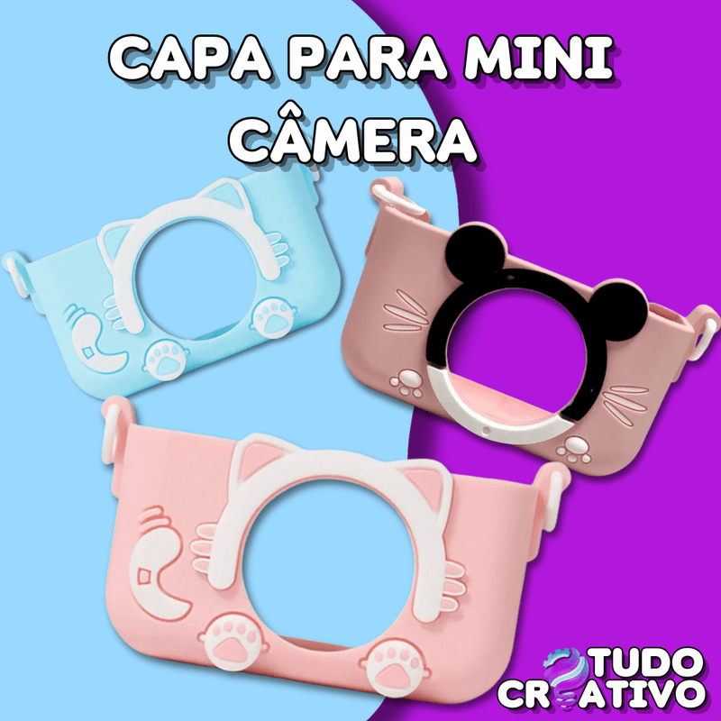 Capa Para Mini Câmera Digital Com Jogos