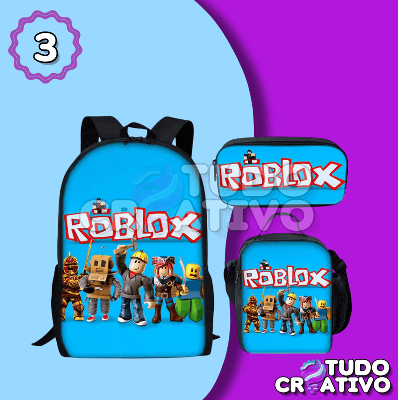 Kit Mochilas Roblox