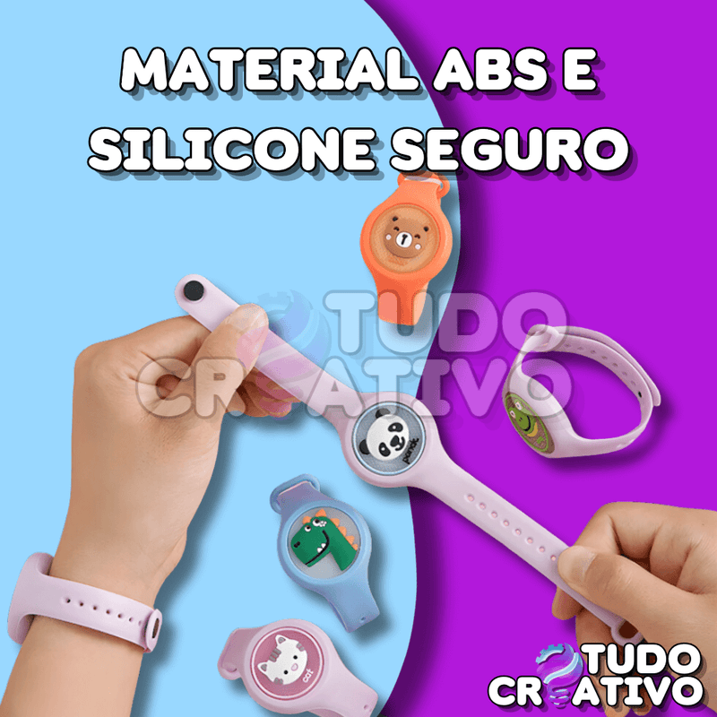 Compre 1 Leve 2: Pulseira Anti-Mosquito Kids