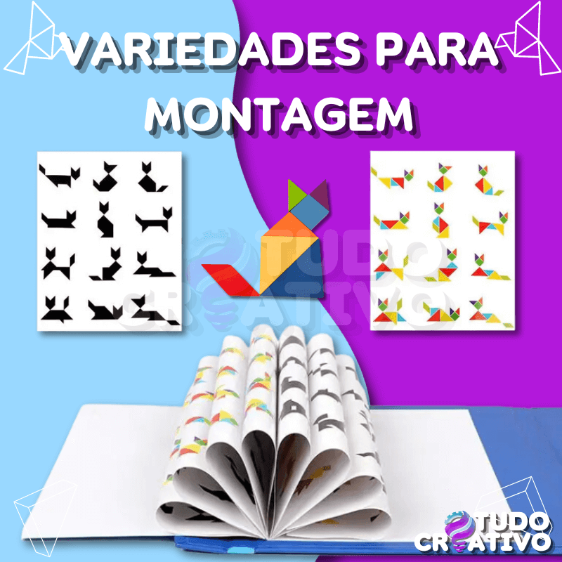 Tangram Educativo Magnético