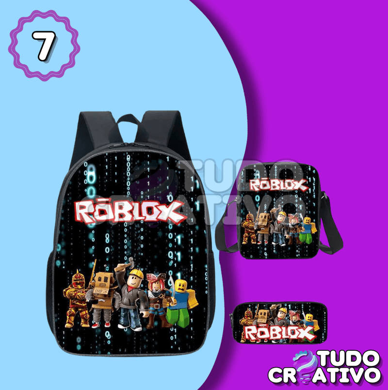 Kit Mochilas Roblox