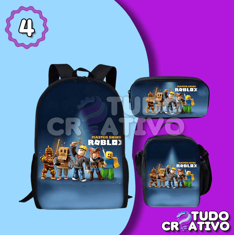 Kit Mochilas Roblox