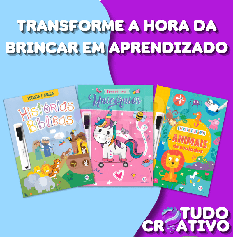 Livros Didáticos - Escreva e Apague